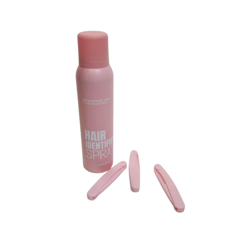 Hair Identifier Spray 4oz Set W/ 3 Face Shavers Dermaplaning